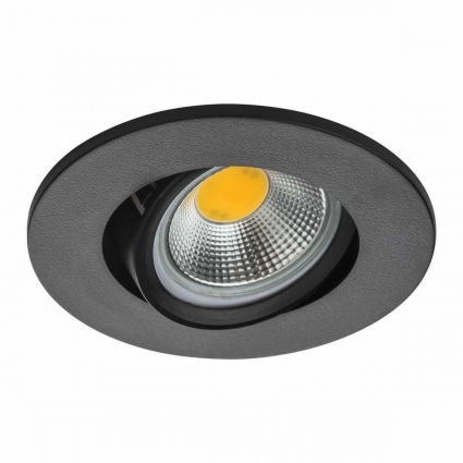 Встраиваемый светильник Lightstar Banale 012027 в современном стиле, цвет черный