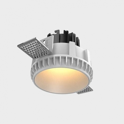 Встраиваемый светодиодный светильник Italline IT08-8021 white 3000K в современном стиле, цвет белый