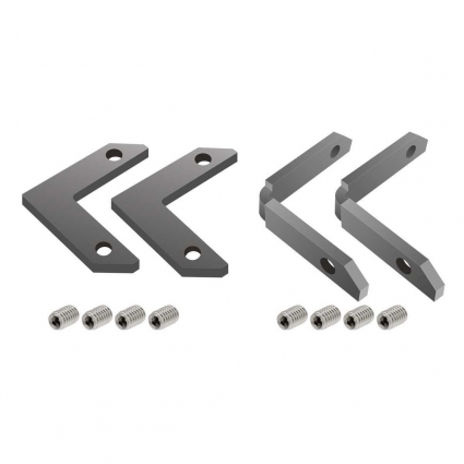 Комплект угловых соединителей шинопровода Denkirs Smart (4шт) TR2027-AL цвет серый