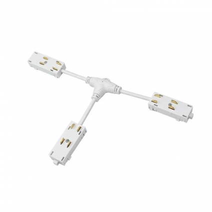 Коннектор Т-образный гибкий Denkirs Smart TR2115-WH цвет белый
