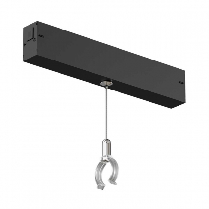 Фиксатор  трекового светильника Denkirs Smart Ray DK8064-BK цвет прозрачный