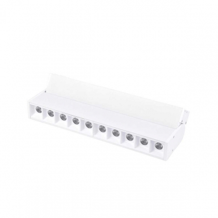 Трековый светодиодный светильник Favourite Unika 4142-2U в современном стиле, цвет белый