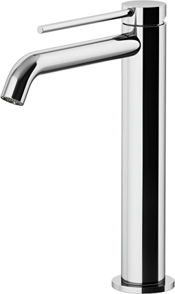 Смеситель для раковины Gattoni Circle Two 9146/91C0 хром однорычажный, длина излива 15.5 см
