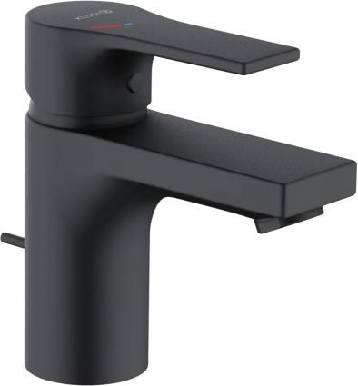 Смеситель для раковины Kludi Zenta SL 482633965 черный матовый однорычажный, длина излива 9.5 см