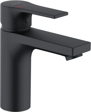 Смеситель для раковины Kludi Zenta SL 481983965 черный матовый однорычажный, длина излива 11 см