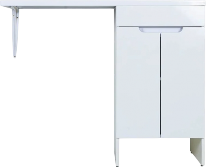 Тумба с раковиной Orange Sistema 110 R под стиральную машину, напольная, глянцевая