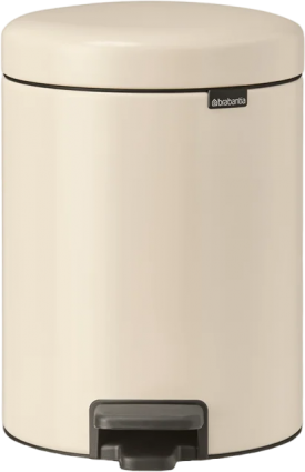 Мусорное ведро Brabantia NewIcon 149900 5 л, бежевое, напольное