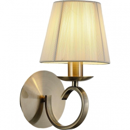 Бра Illumico IL1526-1W-27 AB в стиле модерн, цвет античная бронза, мощность 40 Вт