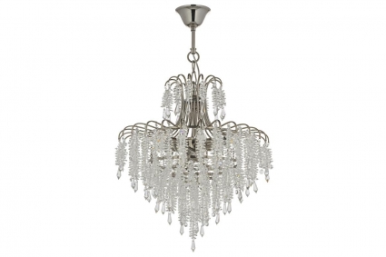 Подвесная люстра Arti Lampadari Erli E 1.5.50.105 N цвет никель, мощность 320 Вт