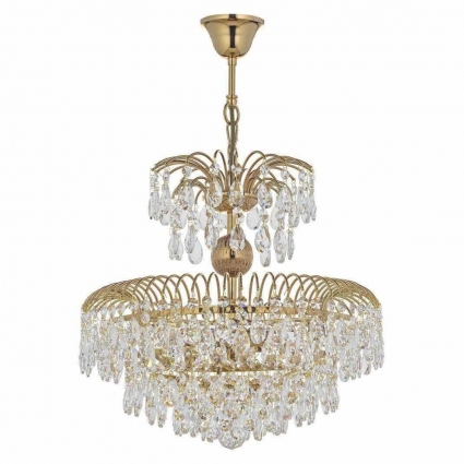 Подвесная люстра Arti Lampadari Mineo E 1.5.40.101 G цвет никель, мощность 200 Вт