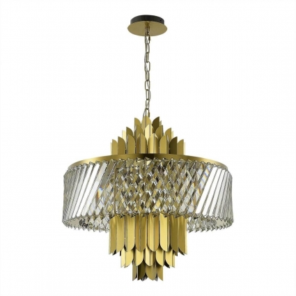 Подвесная люстра ST Luce Nari SL1635.303.09 цвет латунь, мощность 360 Вт