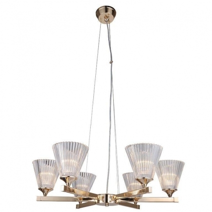 Подвесная люстра Newport 3616/C gold М0066809 в стиле модерн, цвет золотой