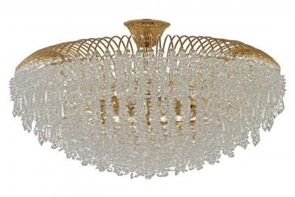 Потолочная люстра Arti Lampadari Delia E 1.3.80.105 G цвет золотой, мощность 640 Вт