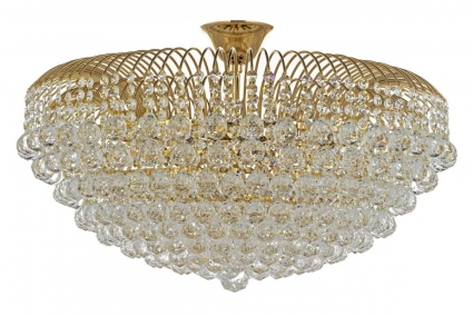 Потолочная люстра Arti Lampadari Empoli E 1.2.60.100 G цвет золотой, мощность 400 Вт