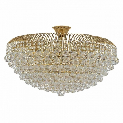 Потолочная люстра Arti Lampadari Empoli E 1.2.80.100 G цвет золотой, мощность 640 Вт