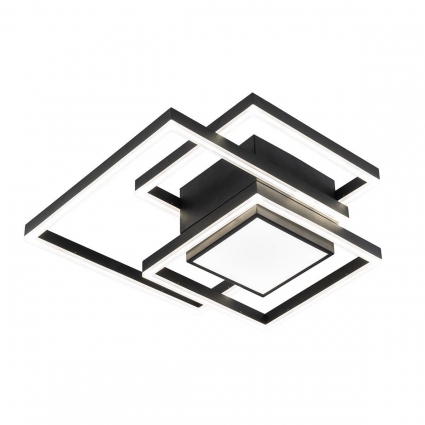 Потолочная светодиодная люстра Escada Twins 10242/4LED Black в стиле Хай-тек, цвет черный