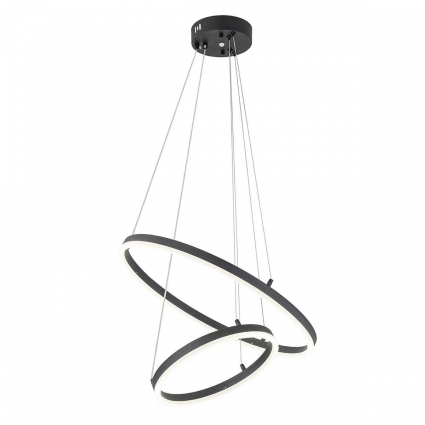 Подвесной светодиодный светильник Escada Void 10254/2LED Black APP в стиле Хай-тек, цвет черный
