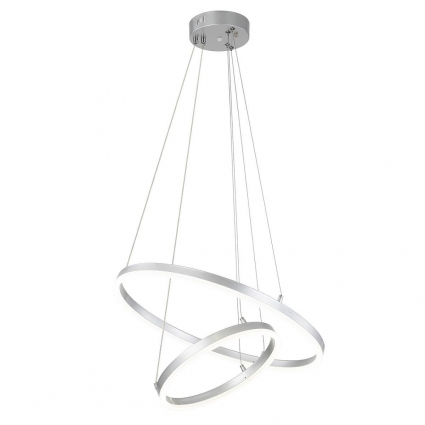 Подвесной светодиодный светильник Escada Void 10254/2LED Silver APP в стиле Хай-тек, цвет серебро