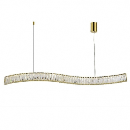 Подвеcной светодиодный светильник Newport 8243/110 gold new М0068068 цвет золотой, мощность 33 Вт