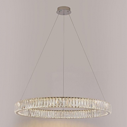 Подвесной светодиодный светильник Newport 8240/80 chrome М0067594 в стиле модерн, цвет хром