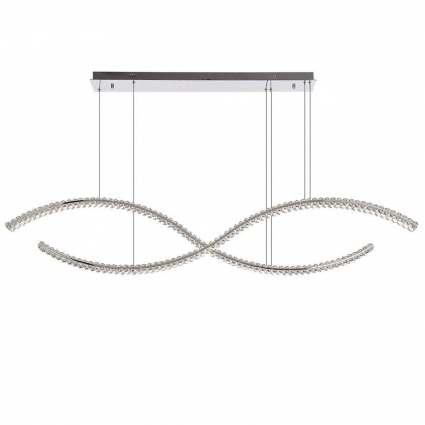 Подвесной светодиодный светильник Newport 8242/160 chrome М0067529 в стиле модерн, цвет хром