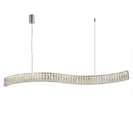 Подвесной светодиодный светильник Newport 8243/110 chrome М0068067 в стиле модерн, цвет хром