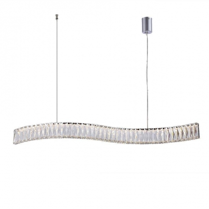 Подвесной светодиодный светильник Newport 8243/90 chrome М0068065 в стиле модерн, цвет хром
