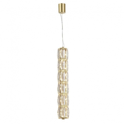 Подвесной светодиодный светильник Newport 8251/S gold new М0068118 в стиле модерн, цвет золотой