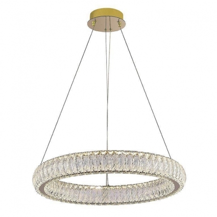 Подвесной светодиодный светильник Newport 8291/60 gold М0068424 в стиле модерн, цвет золотой