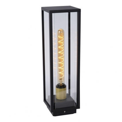 Уличный светильник Lucide Laurens 27805/50/30 в современном стиле, цвет черный
