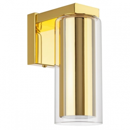 Бра Lightstar Cilino 756612 в стиле Хай-тек, цвет золотой, мощность 40 Вт