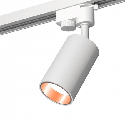 Комплект трекового светильника Ambrella light XT6322023 SWH/PPG белый песок/золото розовое полированное (A2520, C6322, N6113), в современном стиле, цвет белый