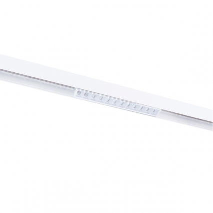 Трековый светодиодный светильник Arte Lamp Linea A4674PL-1WH в стиле Хай-тек, цвет белый