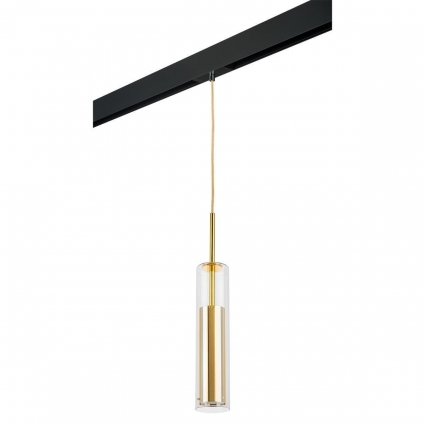Трековый светильник Lightstar Cilino (756012+595007) PRO756012 в стиле Хай-тек, цвет золотой