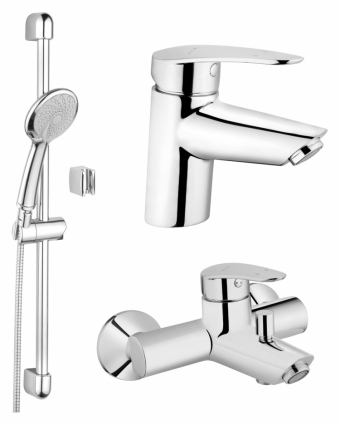Смеситель VitrA Dynamic S комплект однорычажный, хром