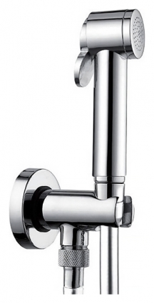 Гигиенический душ Bossini Paloma C69013B хром шланг 125 см,  в современном стиле
