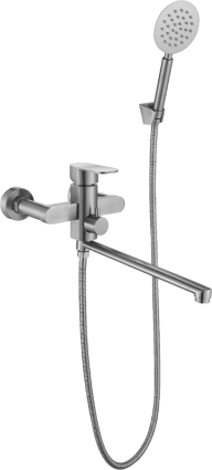Универсальный смеситель Zollen Damp 463172 однорычажный, сталь
