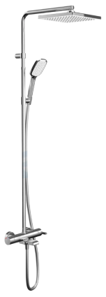 Душевая стойка Teska Galaxy DK 3301C хром, штанга 122 см