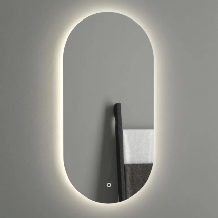 Зеркало Evoform Ledshine BY 2686 40х80 с подсветкой в современном стиле