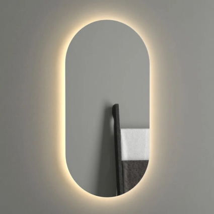 Зеркало Evoform Ledshine BY 2596 40х80 с подсветкой в современном стиле