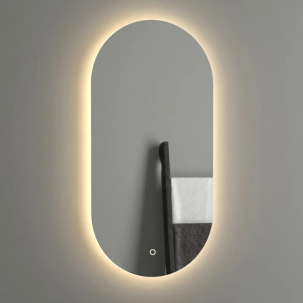 Зеркало Evoform Ledshine BY 2696 40х80 с подсветкой в современном стиле