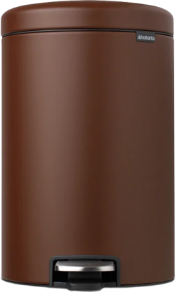 Мусорное ведро Brabantia NewIcon 208584 20 л, коричневое, напольное