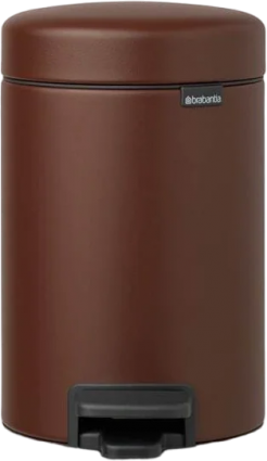 Мусорное ведро Brabantia NewIcon 208522 3 л, коричневое, напольное