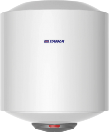 Накопительный водонагреватель Edisson Glasslined ER 50 V электрический, 50 л, 1.5 кВт, трубчатый теплообменник, белый