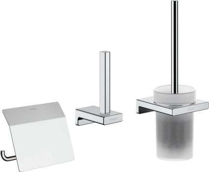 Набор Hansgrohe AddStoris 41753000 + 41756000 + 41752000 хром, подвесная