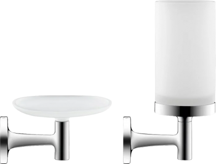 Набор Duravit Starck T 0099311000 + 0099331000 хром, подвесная