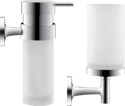 Набор Duravit Starck T 0099311000 + 0099351000 хром, подвесная