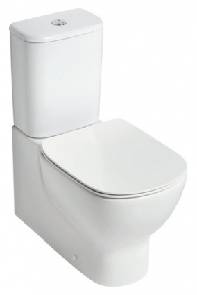 Унитаз напольный Ideal Standard Tesi T008201 белый, овальный, 36.5x66.5 см