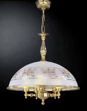 Подвесная люстра Reccagni Angelo L 6102/48 в классическом стиле, цвет белый