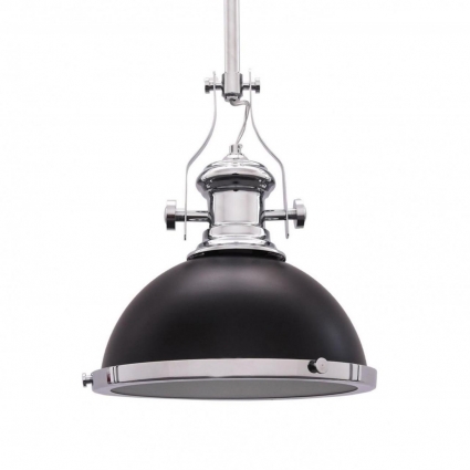 Подвесной светильник Lumina Deco Ettore LDP 710-300 BK+CHR в стиле лофт, цвет черный